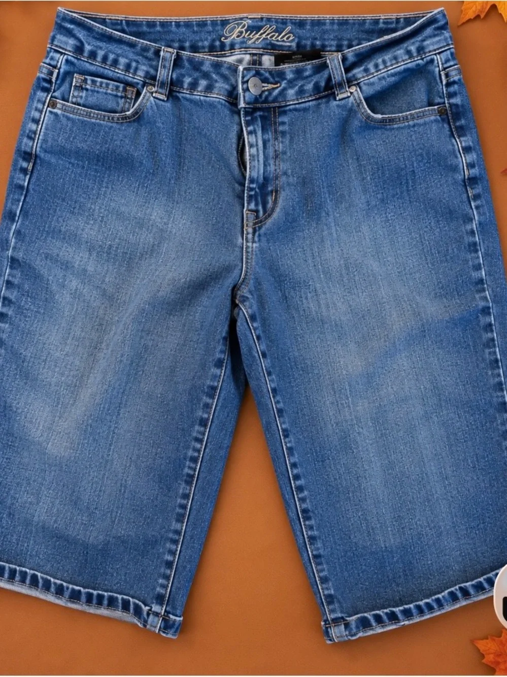 Buffalo David Bitton Women’s Denim Bermuda Shorts Size 10/30 inseam 13